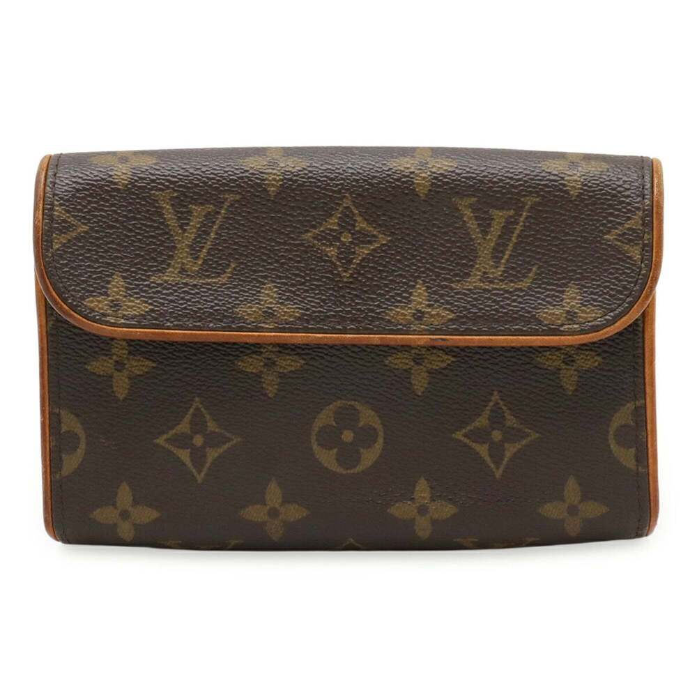 LOUIS VUITTON Brown Monogram Pochette Pouch - Picture 1 of 9
